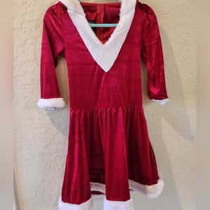 Leg Avenue Mrs. Claus Christmas Costume Sm Dress and Boot Covers